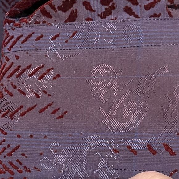 Visconti Black Purple Paisley / Merlot Geo Velvet Limited Edition NWT SZ 3XLB - Picture 5 of 10